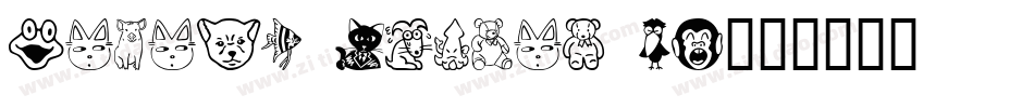 Sakabe Animal 03字体转换